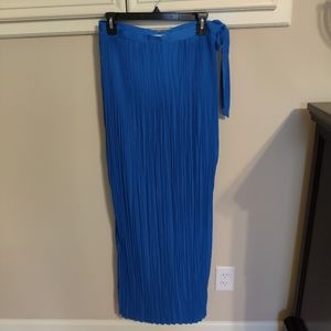 Long blue skirt, Size M, very chic
